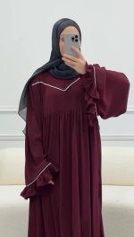 Frill Abaya with Stoller - Image 3