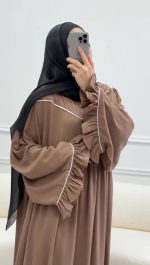Frill Abaya with Stoller - Image 6
