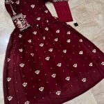 Sequence Boti With Thread Zarri Work Maxi 2 Piece Set - Image 6