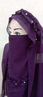 Princess Crown Hijab Soft, lightweight, breathable - Image 9