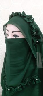 Princess Crown Hijab Soft, lightweight, breathable - Image 10