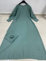 Olive  Abaya With Stoller - Image 2