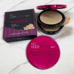 HD HudaBeauty Matt Face Powder 2in1 Original with puff & mirror - Image 2