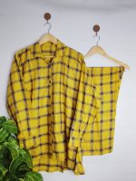 Shirt Style with Plazo – Bosqi Linen Fabric - Image 6