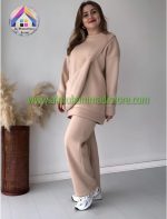 Fleece Track Suit for Women with a matching Bag - Image 9