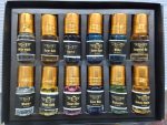 Original Emirates Non Alcoholic Imported Attar (12pcs x 3ml) collection.