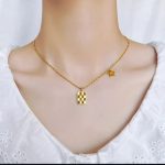 stainless steel necklace - elegance, and shine - Image 2