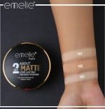 Matt Emelie 2in1 Face Powder with puff & mirror - Image 2