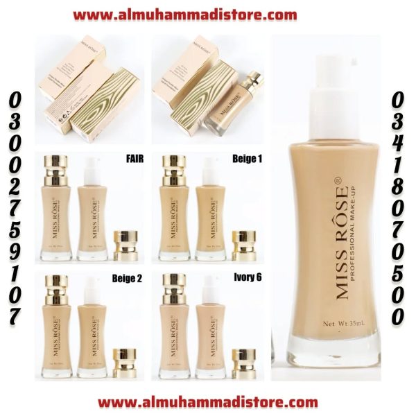 Miss Rose Unique Double Wear Foundation
