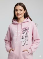 Pink Hoodie – Winter & Causal Collection - Image 4