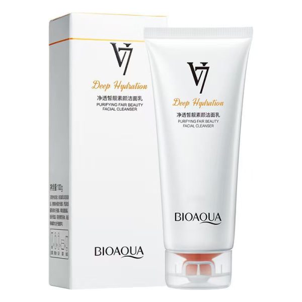 BIOAQUA V7 Deep Hydration Purifying Fair Beauty Facial Cleanser – 100g
