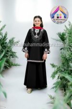 Cotton Kids Arrival – 2Pcs Embroidered Shirt With Plain Flapper - Image 8