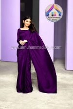 Silk Saree – Blouse, Petticoat & 7 Yards Stitched Saree - Image 3