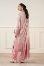 Maria-B Tie-Dyed Chiffon Embroidered Unstitched 3Pcs Suit - Image 7