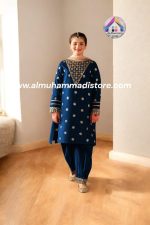 Cotton Embroidered Kids 2Pcs Suit