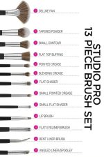Original BH Cosmetics Studio Pro 13 Piece Makeup Brushes Set